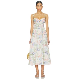 白色REVOLVE小众新款 裙子 DRESS PatBO