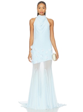 [冬季新品]Deme by Gabriella CELESTE 长裙Baby Blue REVOLVE