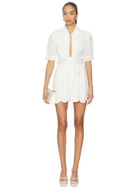 Poupette St Barth LIVIA 连衫裤 白色 美式休闲风REVOLVE小众新