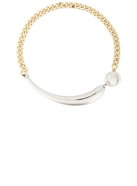 Demarson MAUDE 套索项链 金属金色REVOLVE小众新款