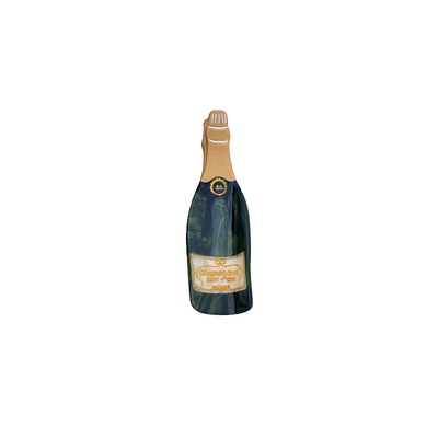 Solar Eclipse Hand-painted Champagne Claw Hair ClipREVOLVE小
