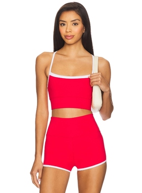 WellBeing + BeingWell MOVEWELL MORGAN 胸罩 红色REVOLVE小众新