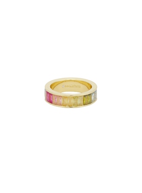 BaubleBar LILLY 无饰戒指 金属金色REVOLVE小众新款