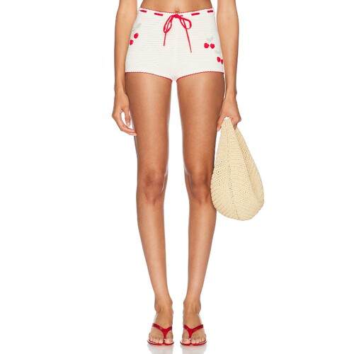 LoveShackFancy NANDIE 短裤 26夏季新品 revolve小众新款