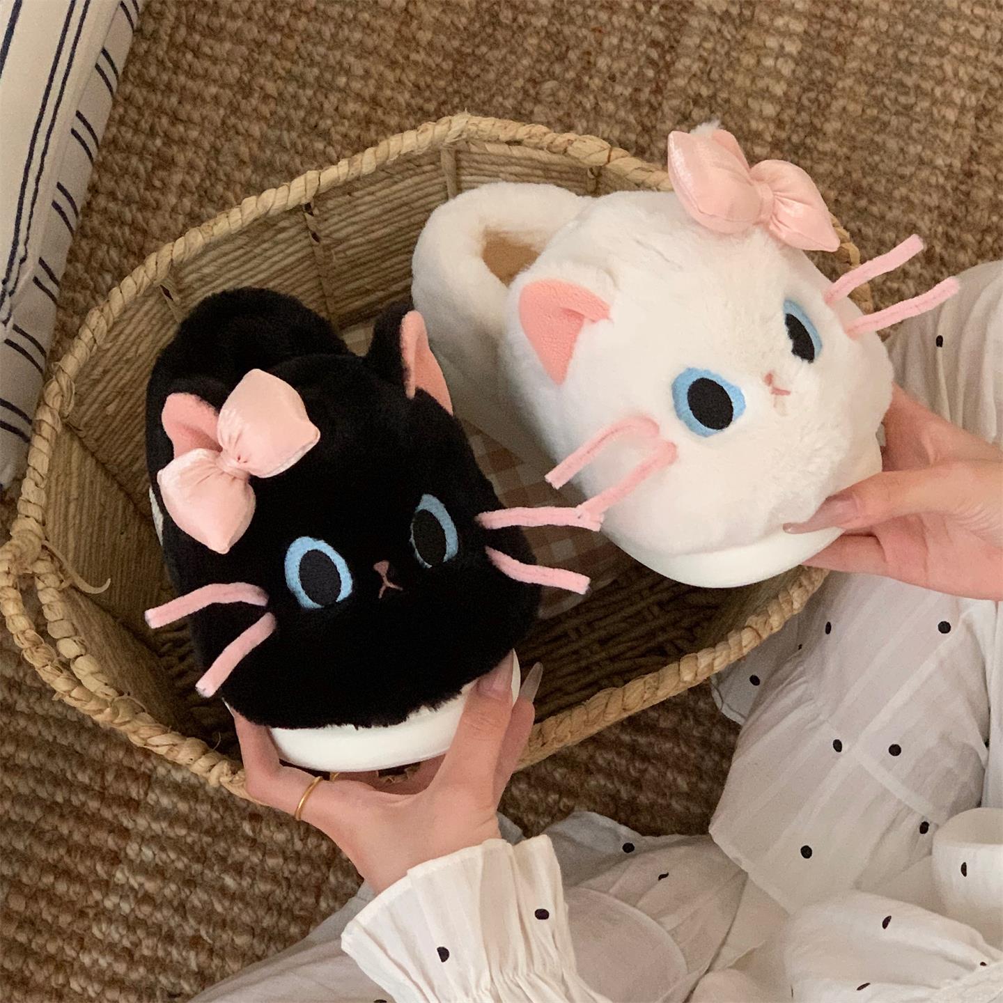 ins蝴蝶结居家防滑少女心