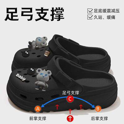 EVA洞洞鞋男2026新款夏季