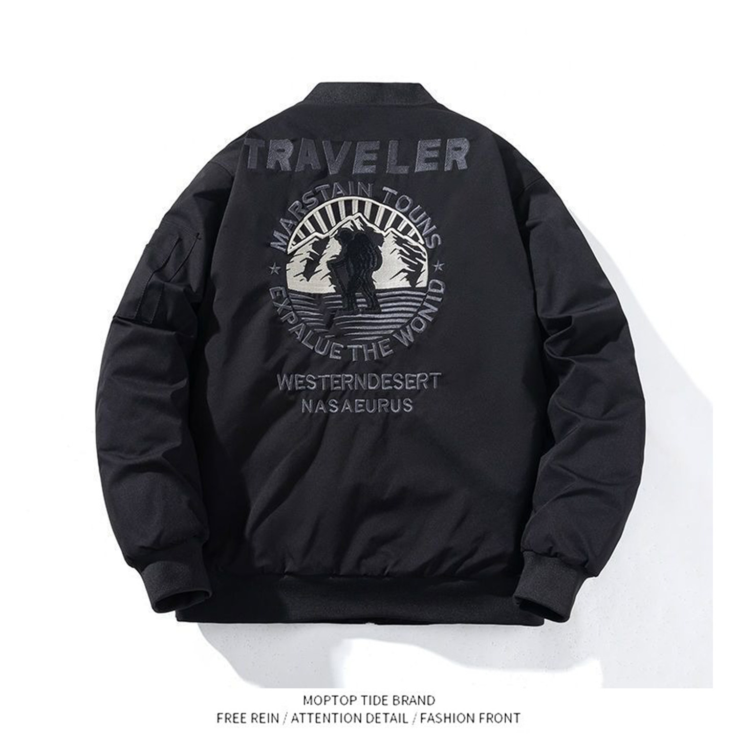 2025外套男春秋季薄款情侣棒球服潮牌美式复古高级感飞行员夹克