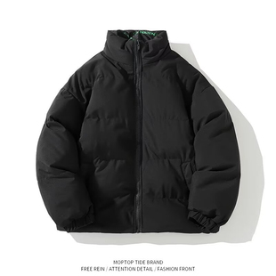 WH先生两面穿棉衣男冬季加厚棉服美式小众高级感潮牌青少年外套