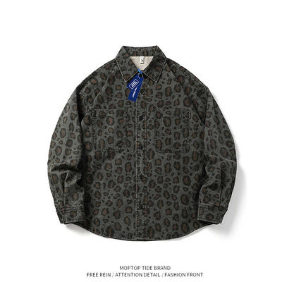 【限时优惠】复古宽松休闲外套男