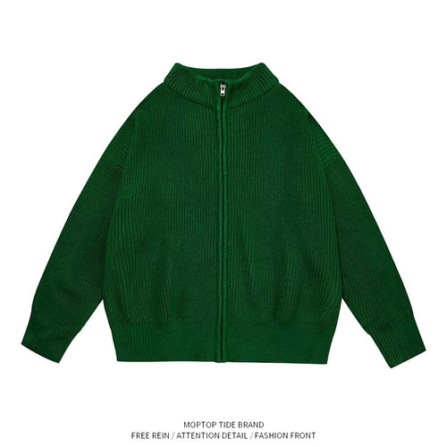 【限时优惠】拉链毛衣针织衫男