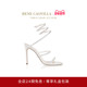 礼物 RENE CAOVILLA CLEO系列白色水钻细高跟凉鞋 RC女鞋
