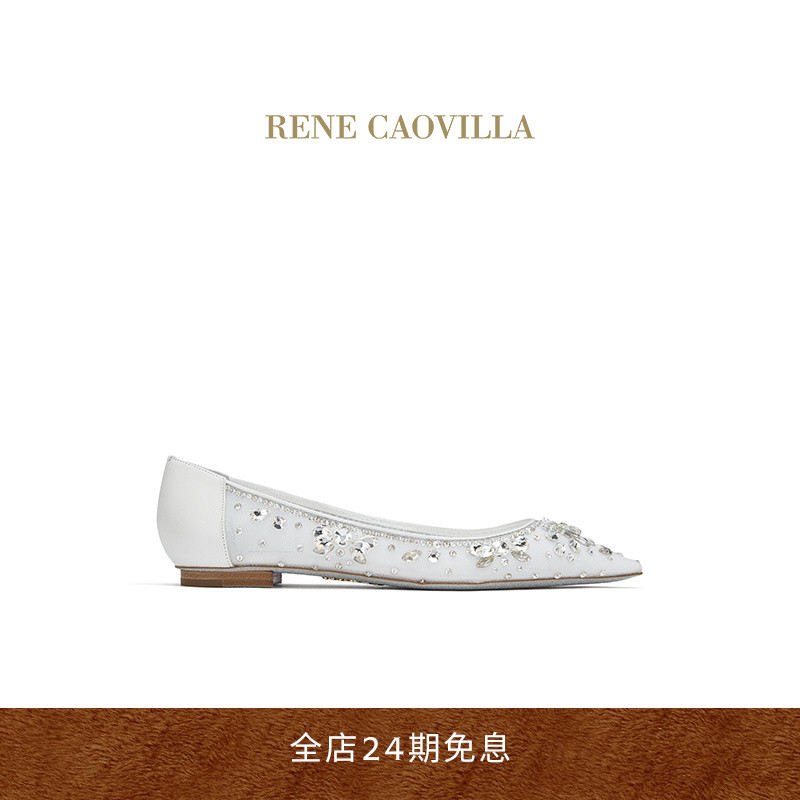 RENE CAOVILLA CINDERELLA系列芭蕾舞女士平底鞋