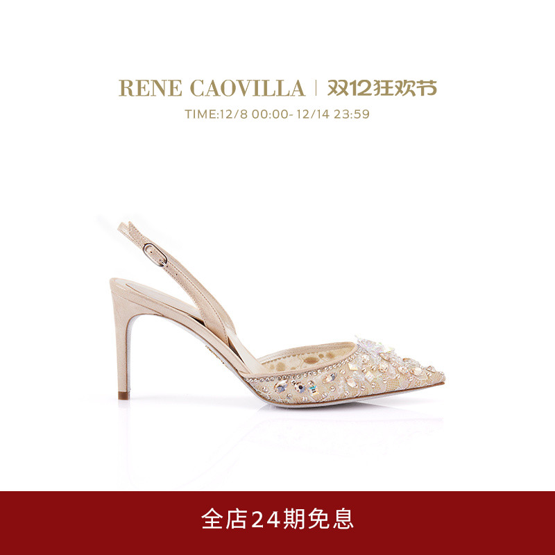 新品细跟水钻RENECAOVILLA