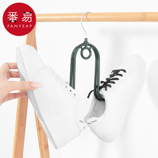 架室内外晾晒叠挂衣架家用 挂钩阳台防风凉鞋 晒鞋 架B1pq801