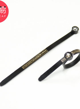 手指测量尺B1zb551-手指测量软尺带戒指大小测量圈便携工具