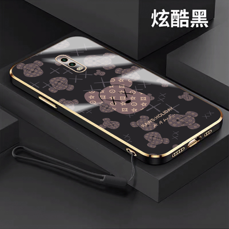 oppor17电镀卡通暴力熊全包