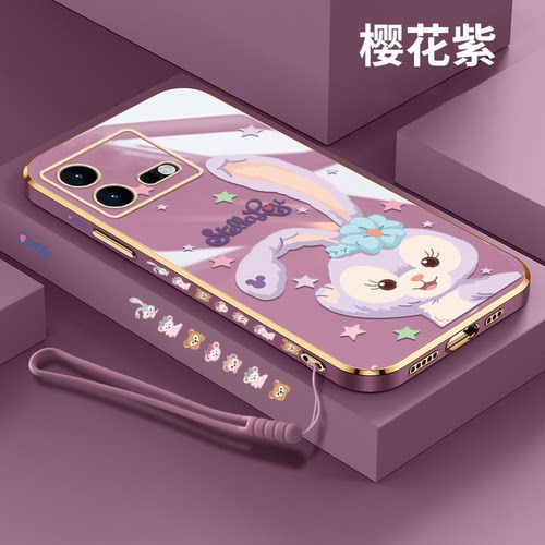 iqooneo8手机壳卡通可爱少女