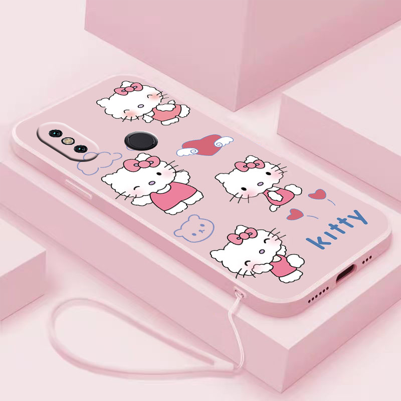 kitty小米6x手机壳mix2全包镜头