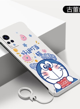 多啦a梦适用vivox60手机壳x60曲屏版新款x50无边框x30磨砂x27超薄x23幻彩散热x21a机器猫x20plus硬x60t女防摔