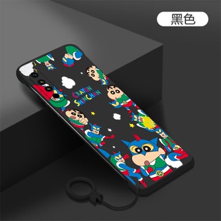 蜡笔小新适用魅族20手机壳魅族20pro可爱Meizu二零Pro无边框M381Q二十M391Q磨砂散热不包边卡通男女新款 超薄