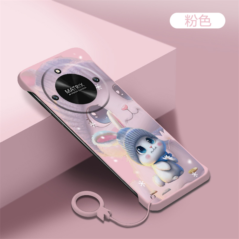 荣耀手机壳可爱卡通少女