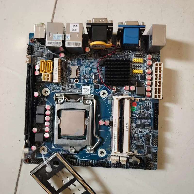 议价GM-H81A26 V1.31工控主板套装 带挡板 D