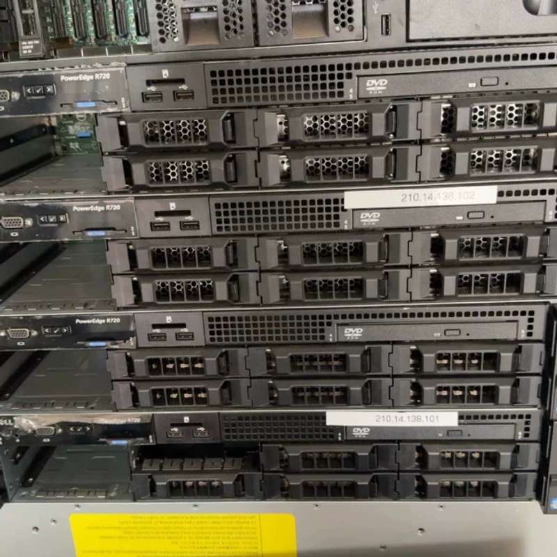 议价dell戴尔r720+准系统服务器!r720是3.5寸8盘