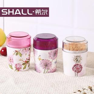 欧式 创意棉签盒时尚 牙签筒家用个性 客厅简约便携北欧轻奢风格