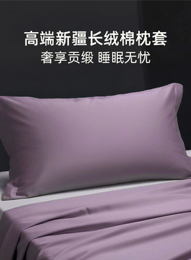 斯得福100支长绒棉大枕套51x91cm纯棉亲肤透气枕头套2025新款正品