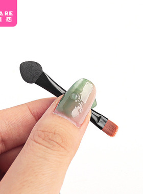 眼影刷/双头BA1sq801-小号眼影棒眼部化妆刷彩妆工具双头小巧便携