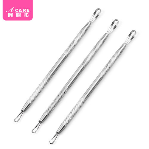 粉刺针AE1sn001-便携脸部清洁工具挑脂肪粒粉刺针挤痘痘用具美容