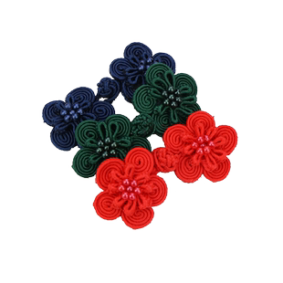 盘扣扣子五轮雪花手工旗袍女装钮扣中国风唐装古典上衣喜帖纽扣