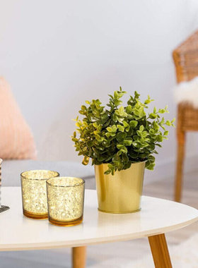 12pcs/set Candle Holder MercurBy Glass Tealight Candle Holde