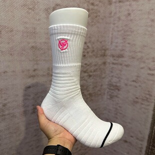 UZISPROACE新款恶魔刺绣实战透气吸汗毛巾底加厚篮球袜