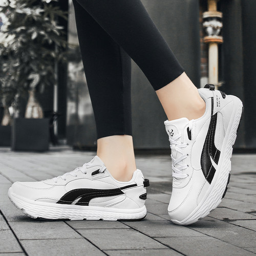 忘忧路秋冬K负跟鞋女男倒走驼背前高后低