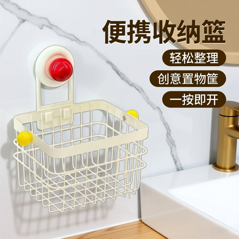 浴室卫生间废弃纸巾收纳盒壁挂式