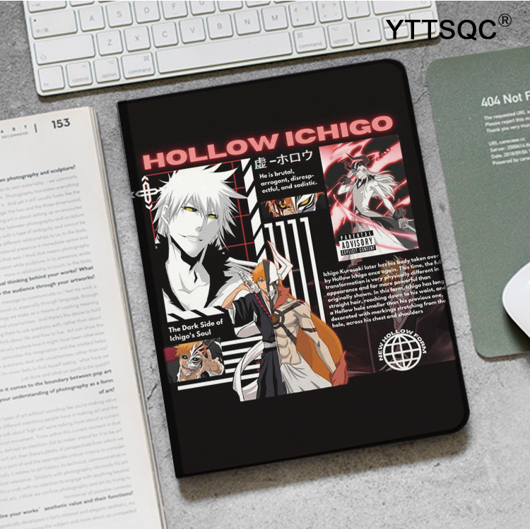 Bleach死神 千年血战 ipad10.2适用于air4/5保护套matepad pro11笔槽mini5/6皮套Pro12.9荣耀v7/8小米5/6pro