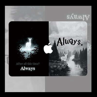 哈利波特Always斯内普适用苹果macbook air13.3寸pro14笔记本12保护壳15寸Max16周边M1芯片Macbook电脑保护套