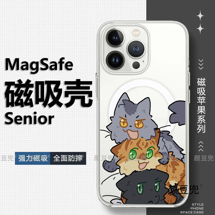 猫武士 初代三剑客 周边16 pro max手机壳12适用iphone13promax苹果14Pro红米K60保护套15三星S24小米15pro软