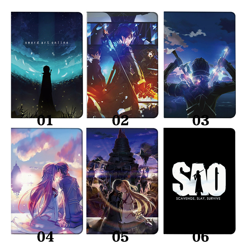 刀剑神域ipad10.2适用air3/4保护套pro11迷你4mini5皮套9.7华为M6