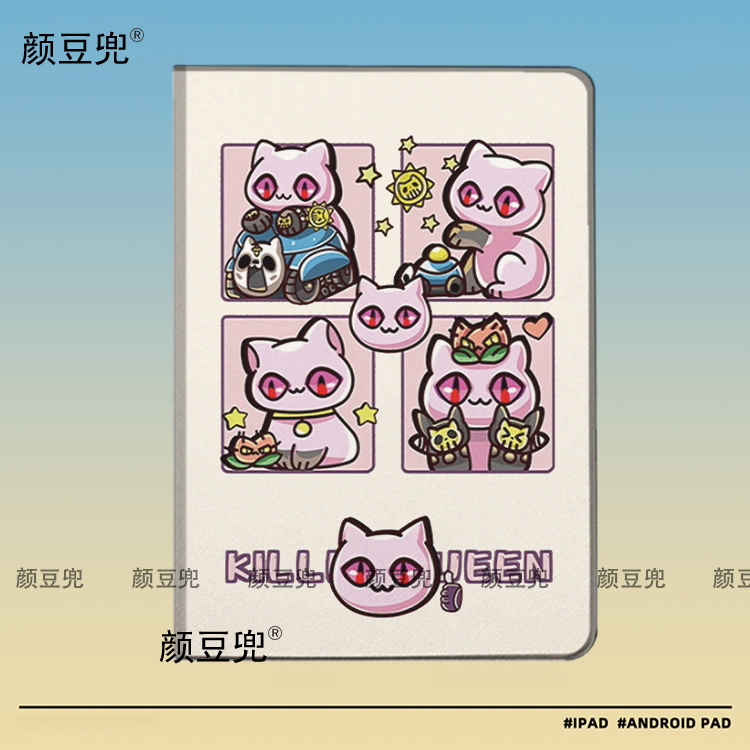 JOJO的奇妙冒险 杀手皇后ipad十11代ipad10.2适用air5/6保护套matepad pro11 Air3笔槽mini6 7皮套小米5 6 7