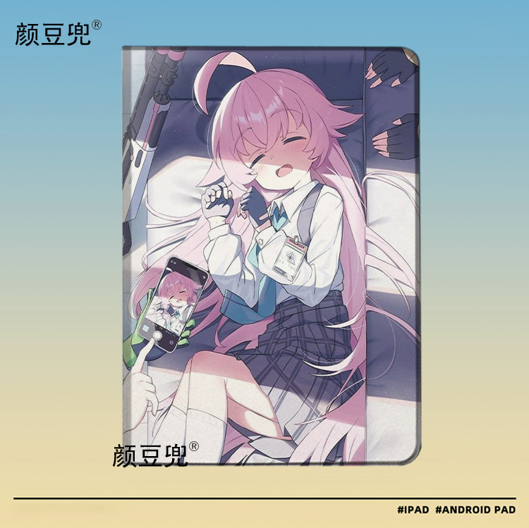 蔚蓝碧蓝档案 小鸟游星野ipad10.2适用于air3/4/5保护套matepad pro11笔槽mini5/6皮套Pro12.9荣耀v7/8小米56