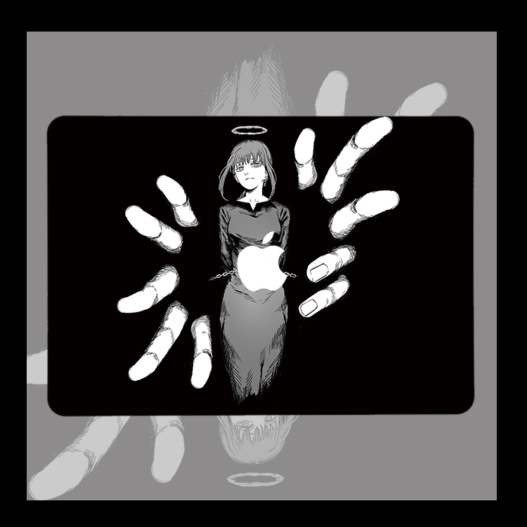 玛奇玛 电锯人 动漫适用苹果macbook air13.3寸 pro14 16笔记本12保护壳15寸 Max16 Macbook苹果电脑保护套15