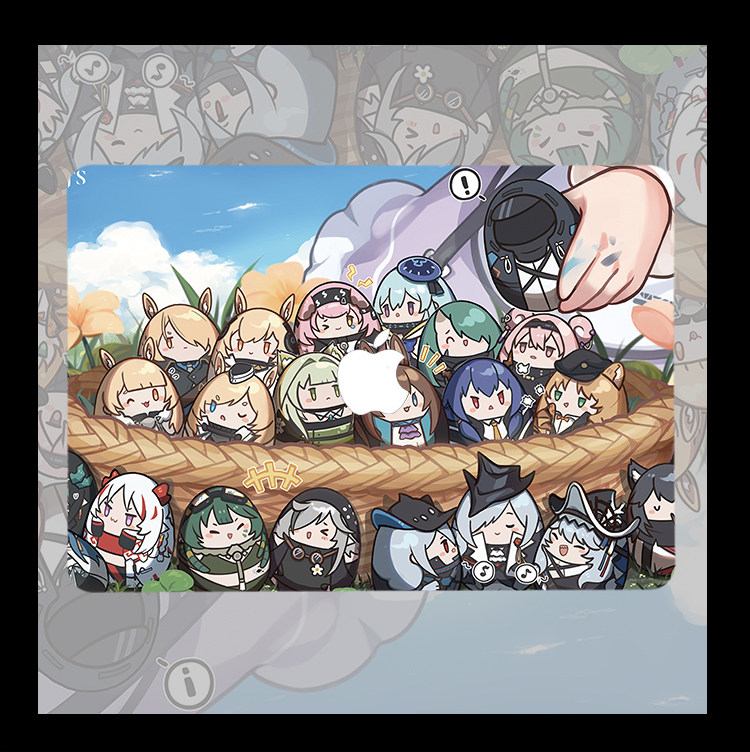 明日方舟 阿米娅 周边适用苹果macbookair13.3寸pro14笔记本12保护壳15寸Max 16周边M1芯片macbook电脑保护套