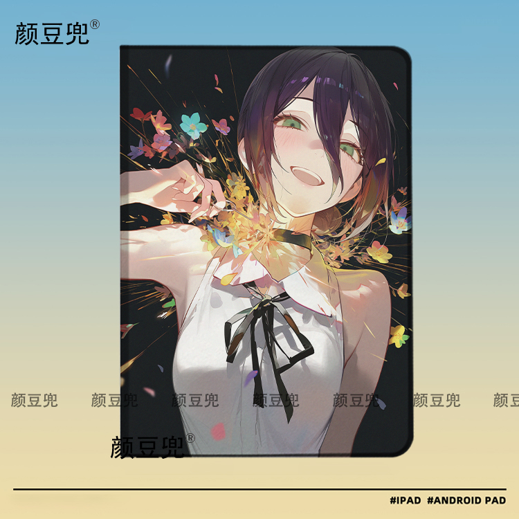 电锯人 塞蕾 动漫ipad十11代ipad10.2适用air5/6保护套matepad pro11 Air3笔槽mini6 7皮套小米6 78华为Air12