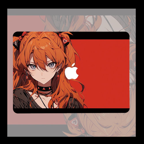 EVA福音战士 明日香适用于苹果macbookair13.3寸pro14笔记本12保护壳15寸Max 16周边M1芯片macbook电脑保护套