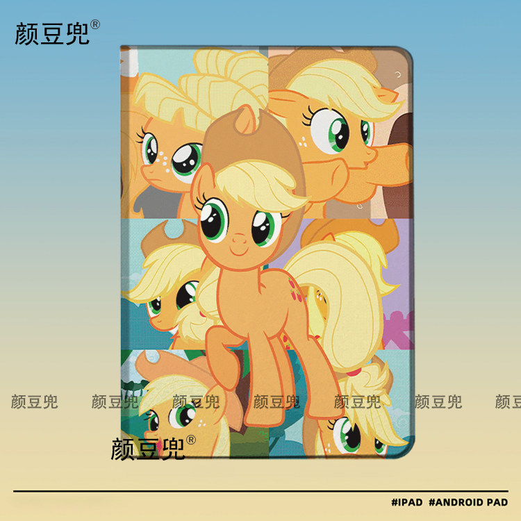 苹果嘉儿 小马宝莉 动漫ipad10.2适用air5/6保护套matepad pro11 Air笔槽mini56皮套小米5/6pro12.9华为11.5S