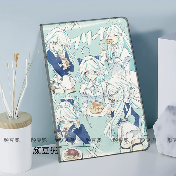 原神 芙卡洛斯 芙宁娜ipad10.2适用于air4/5保护套matepad pro11 Air3笔槽mini5/6皮套小米56pro12.9华为荣耀