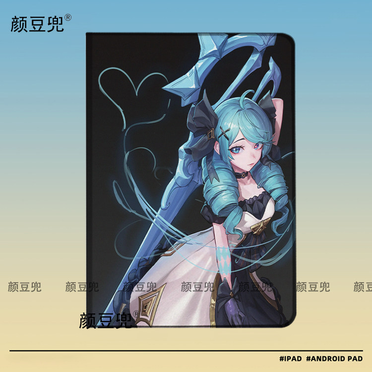 格温 英雄L联盟 二次元ipad10.2适用air5/6保护套matepad pro11 Air3笔槽mini5 6皮套小米5/6 7华为Air11.5壳