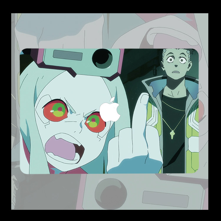 赛博朋克适用Macbook Pro苹果电脑air13.3笔记本保护套16瑞贝卡15